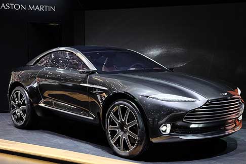 Aston Martin - l’Aston Martin ha presentato il nuovo concept DBX una GT luxury width=