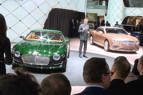 Bentley - Bentley EXP 10 Speed 6 è un’interpretazione in stile britannico di un’auto sportiva due posti ad alte prestazioni width=