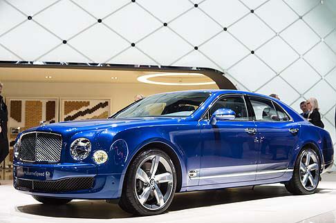 Bentley - La Mulsanne Speed introduce per la prima volta i cerchi con razze inclinate da 21 pollici width=