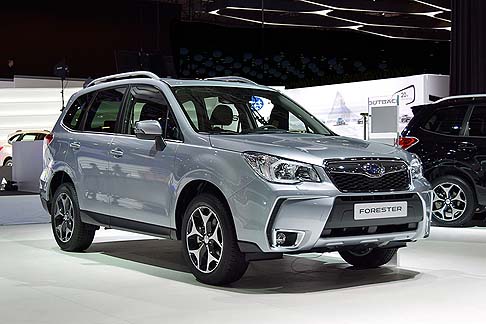 Subaru - A Ginevra debutta anche la Forester MY15 con il motore Subaru Boxer Diesel abbinato al cambio Lineartronic.  width=
