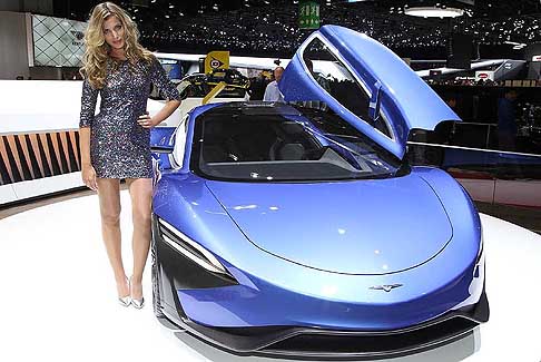 Techrules - Techrules AT96 Trev Concept supercar cinese che ha sviluppato il suo sistema propulsivo TREV (Turbine-Recharging Electric Vehicle) con l’obiettivo di offrire un sistema di ricarica efficiente per la prossima generazione di veicoli elettrici