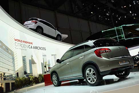 Citroen - Nuovo SUV compatto della casa francese: Citroen C4 Aircross width=
