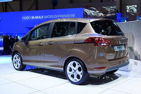 Ford - Nuova Ford B-Max in anteprima mondiale al Salone dell´auto di Ginevra 2012 width=