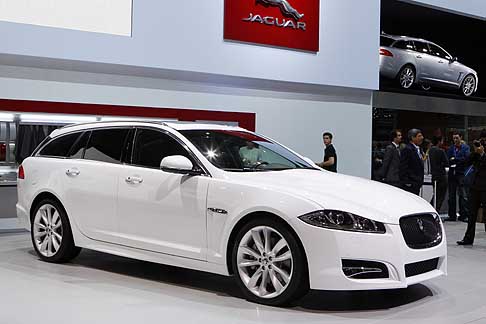 Jaguar - Antprima mondiale Jaguar XF Sportbrake station wagon al Ginevra Motor Show 2012 width=