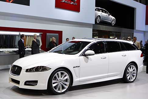 Jaguar - World premiere Jaguar XF Sportbrake al Ginevra Motor Show 2012 width=