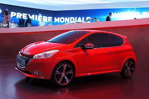 Peugeot - Nuova Peugeot 208 GTi Concept car al Salone dell´auto di Ginevra 2012 width=