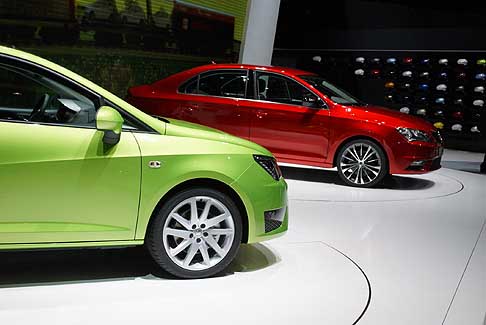 Seat - Nuova Seat Ibiza e la nuova Concept car Seat Toledo nello stand Seat al Salone di Ginevra 2012 width=