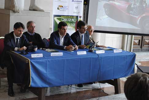 Gran Premio di Bari 2013 - Conferenza stampa con Delgado, Catalano, Altieri, Sanicandro e Ferorelli al GP di Bari width=
