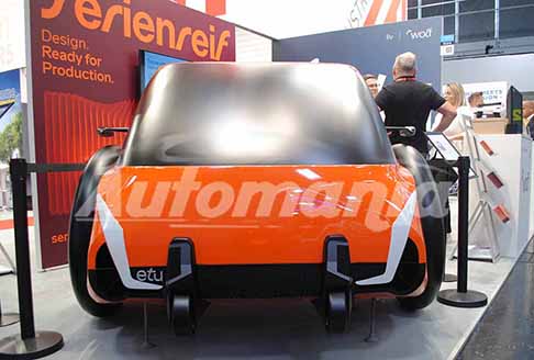 ETU Mobility - ETU Mobility SmartCity EV Concept si propone come proposta strategica nel settore della mobilità urbana. Scopri la ETU Mobility SmartCity EV Concept utilizza un Powertrain elettrico con motore Brushless. Ecco le Foto!