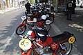 63 Guzzi Stornello 125cc e la n.68 MV Agusta 125cc di Vaccarelli più vecchio del gruppo