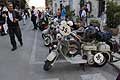 Atmosfere Pizza Vottorio Emanuele Acquaviva delle fonti moto Lambrette alla Milano Taranto 2016