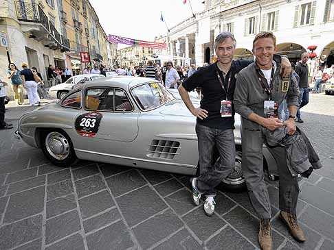 Mercedes-Benz - Mercedes-Benz 300 SL W198-I 1954 guidata da Binder Kevin Walter copilota Kaspar Capparoni width=