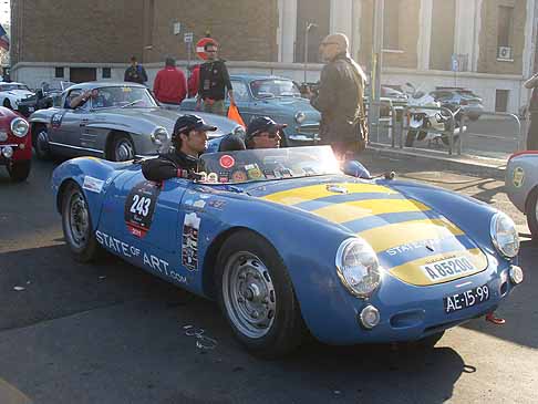 Posche - Posche 550-1500 RS da 1498 CC del principe di Svezia Carl Philip Bernadotte con il copilota Jan Nilsson width=