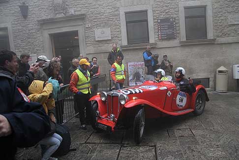 Mille Miglia 2016 - MG TB pilota Sperotto Gen. B. Giovanni alla MilleMiglia 2016
