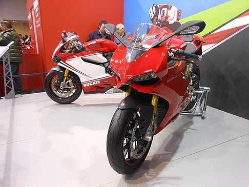 Ducati - Le moto Ducati 1199 Panigale S e la versione Tricolore al Motodays width=