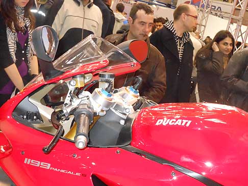Ducati - Manubrio della moto Ducati 1199 Panigale S  width=