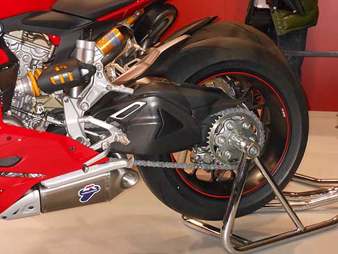 Ducati - Ducati 1199 Panigale S ruota posteriore al Motodays width=