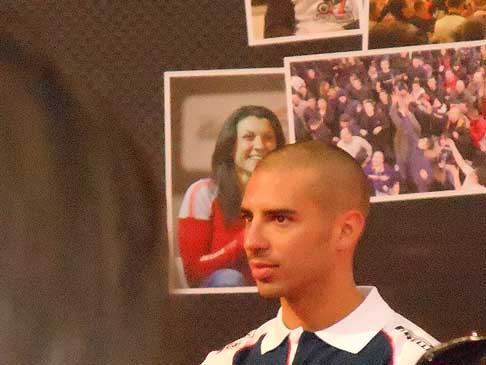 Bikers - Marco Melandri immortalato da Automani al Motdays 2012 width=