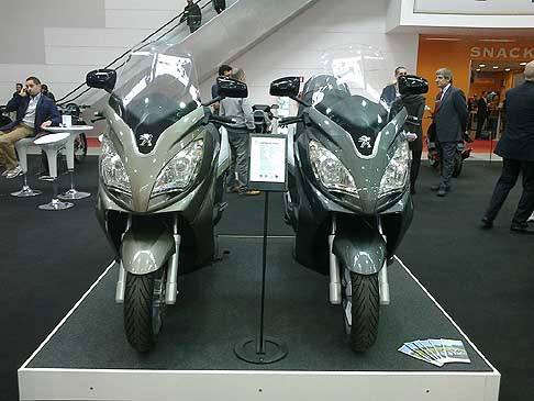 Peugeot - Scooter Peugeot Satelis al Motodays width=