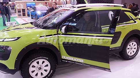 DS - Citroen - Citroen C4 Cactus Ouverture al Salone dell´auto di Bologna 2016