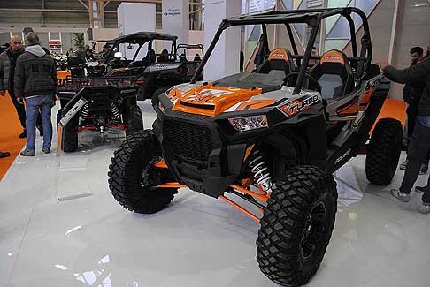 Polaris - Il padiglione 22 stand A35 riserva tante sorprese e novità della gamma 2018, ben distribuite in uno spazio di 125 mq.