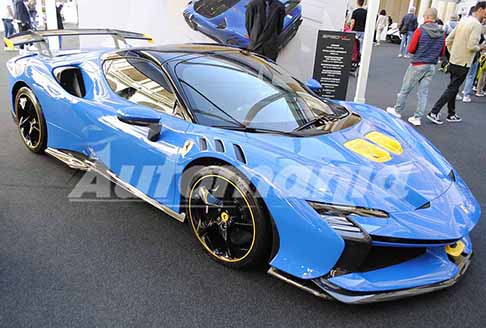 Motor Valley Fest 2024 - Ferrari SF90 XX Spider al Motor Valley Fest 2024 esposta al Palazzo Ducale a Modena