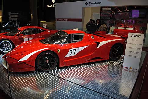 Ferrari - Completano lo schieramento dei modelli racing la Ferrari 458 Italia GT3 che ha debuttato nel FIA GT3 conquistando il titolo piloti e la FXX, vettura laboratorio che rappresenta una delle massima espressioni dell’automobilismo non agonistico. width=