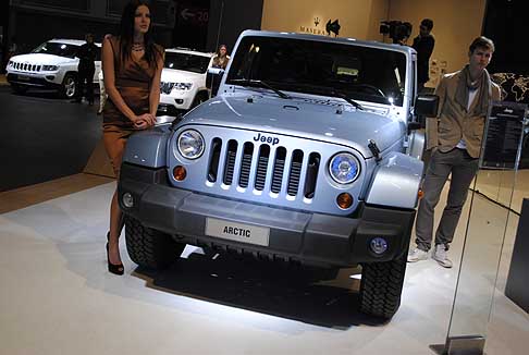 Jeep - Anteprima Nazionale del fuoristrada Jeep Wrangler Arctic width=