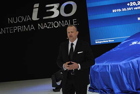 Hyundai - Introduzione del mercato Hyundai al Motor Show width=