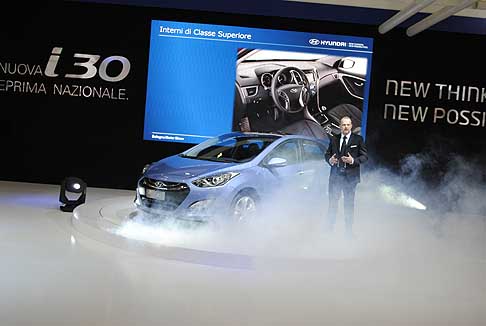 Hyundai - Prime immagini della Hyundai i30 al Motor Show di Bologna 2011 width=