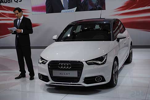 Audi - Anteprima Europe della vettura Audi A1 Sportback 1.4 T width=