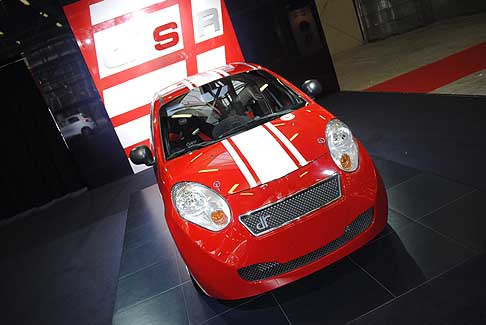 DR Motor - Anteriore della DR1 SR la sportivo destinata a piloti width=