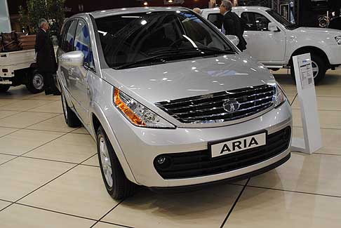 Tata - Tata Aria è un crossover dal design e linee equilibrate width=