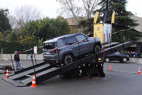 Jeep - Jeep Renegade siamo saliti sulla bascula per sollecitare le sospensioni width=