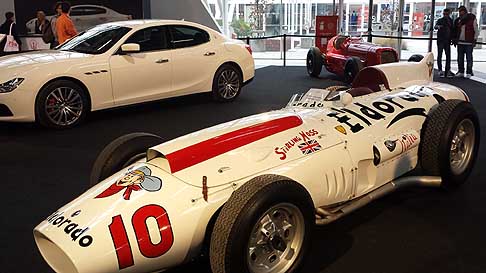 Motor Show - Maserati passato e presente al padiglione 26 al Motor Show di Bologna 2014 per la 39^ edizione width=