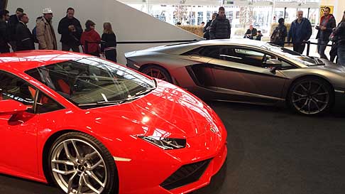 Motor Show - Supercar Lamborghini esposte al Motor Show di Bologna 2014 per la 39^ edizione width=