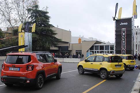 Jeep - Test drive Jeep Renegade su un percorso ad ostacoli al Motor Show di Bologna 20142014 width=