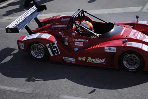 Coppa Fasano Selva 2013 - Radical SR4 driver Cubeda Domenico alla Fasano Selva 2013 width=