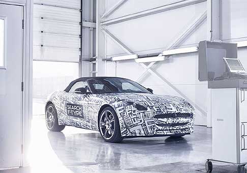 Jaguar - Jaguar F-Type Recing car width=