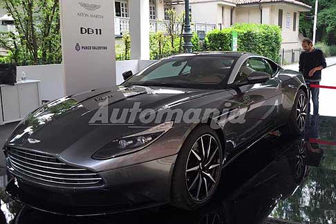 Aston Martin  - Al Salone dell´Auto di Torino 2016 il prestigioso premio Car Design Award è andato alla new Aston Martin DB11