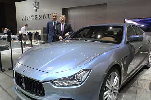 Maserati - Maserati Ghibli Ermenegildo Zegna Edition l´eleganza italiana al Salone di Parigi width=