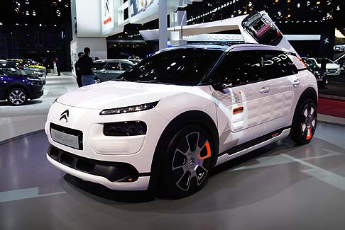 Citroen - Il progetto C4 Cactus Airflow 2L rientra nel programma Véhicule 2l/100km della Plateforme de la Filière Automobile. width=