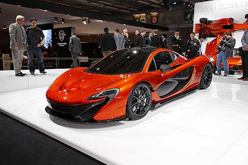 McLaren - Supercar McLaren P1 Concept car presentata in prima mondiale al Paris Motor Show 2012 width=