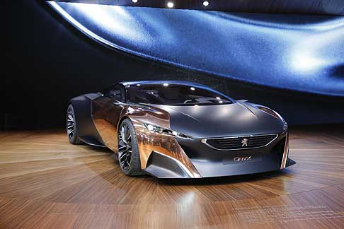 Peugeot - La supercar Peugeot Onyx Concept al Paris Motor Show 2012 width=