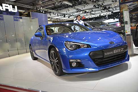 Subaru - La Subaru BRZ coupé, sviluppata in collaborazione con Toyota, garantisce il massimo piacere di guida grazie all’impiego di tutto il know-how in termini di motorizzazione, trasmissione e tenuta di strada. width=