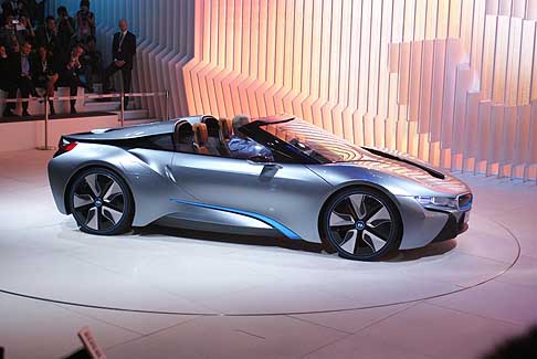 BMW - Prima mondiale della BMW i8 Concept Spyder al Beijing Autoshow 2012 width=