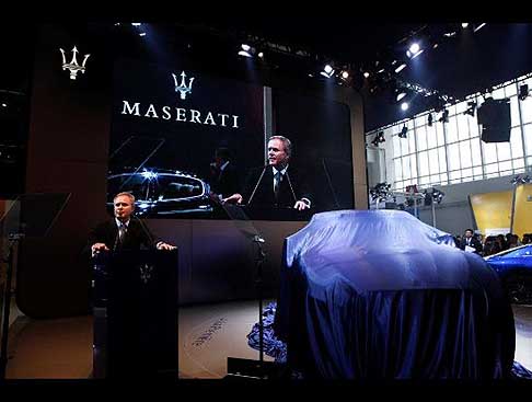 Maserati - Maserati Kubang Concept Suv presentata in conferenza stampa in CIna al Beijing Auto show 2012 width=
