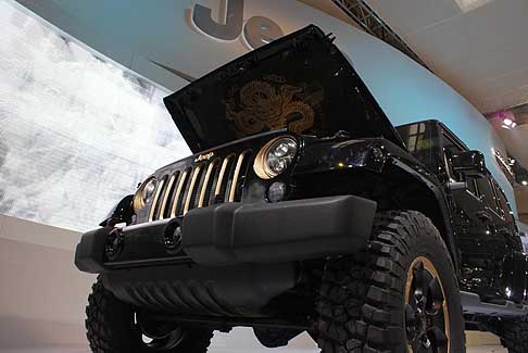 Jeep - concept Jeep Wrangler Dragon Edittion al salone di Pechino 2012 width=