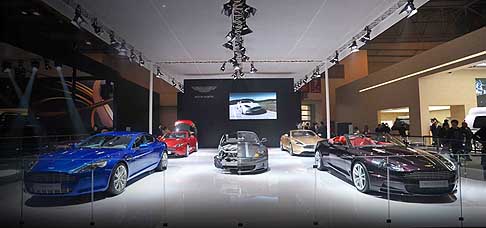 Aston Martin - Nell´anno del Dragone l´Aston Martin dedica un´edizione speciale e limitata delle sue sportive alle celebrazioni cinesi al Salone di Pechino width=