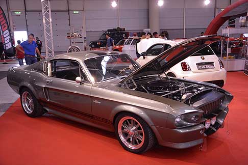 Shelby - Shelby Gt500 all´evento Supercar di Roma width=